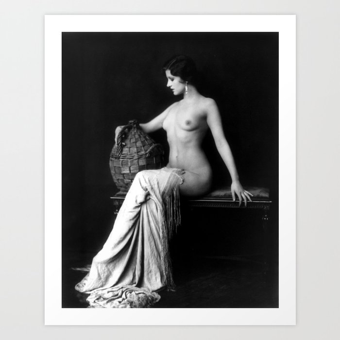Ziegfeld Follies Girl poised Art Print