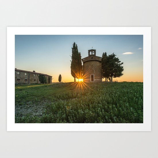 Sunrise Countryside Art Print