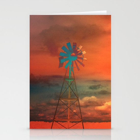 Red Sky at Night Stationery Cards