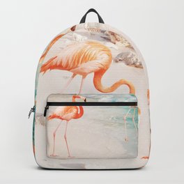 Caribbean Flamingo Dream #2 #wall #decor #art #society6 Backpack