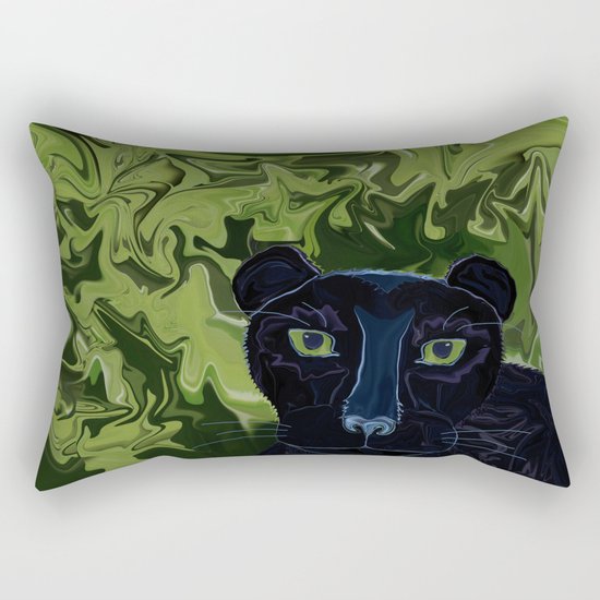 Do Panthers Fly? Rectangular Pillow