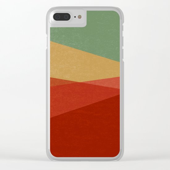 Stripe IX Modern Century Clear iPhone Case