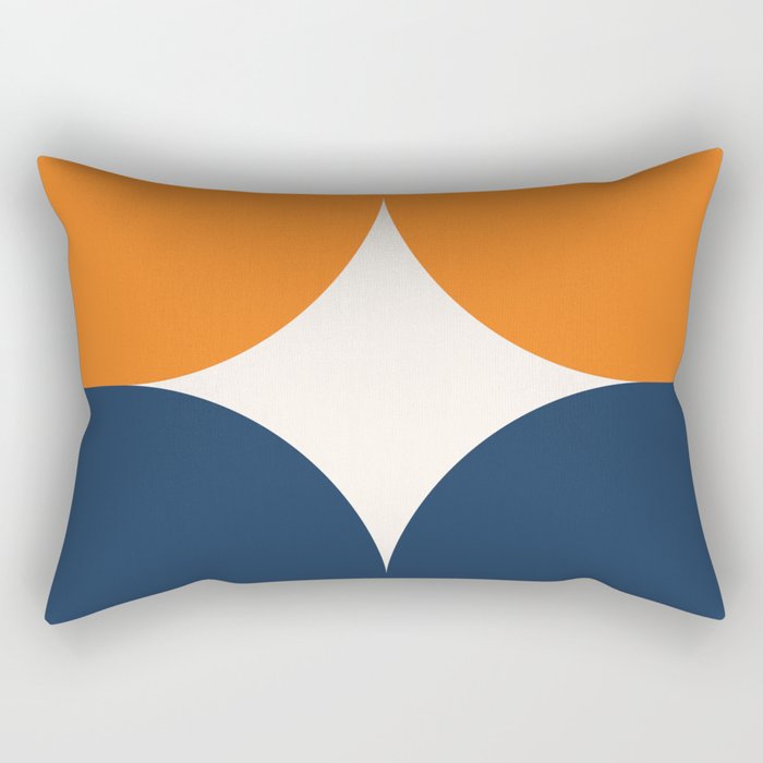 Orange and navy pillows cheap