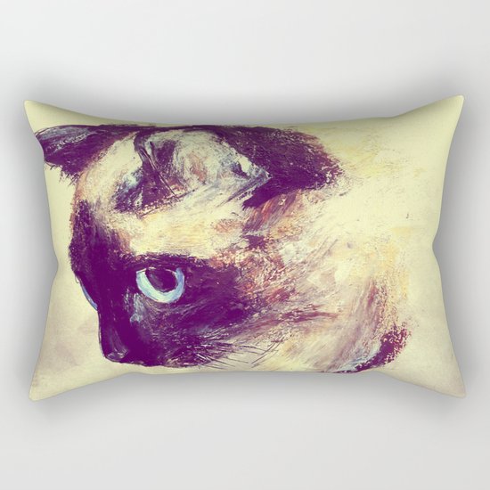 Siamese Cat Rectangular Pillow