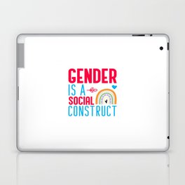 Gender Is A Social Construct Laptop Skin