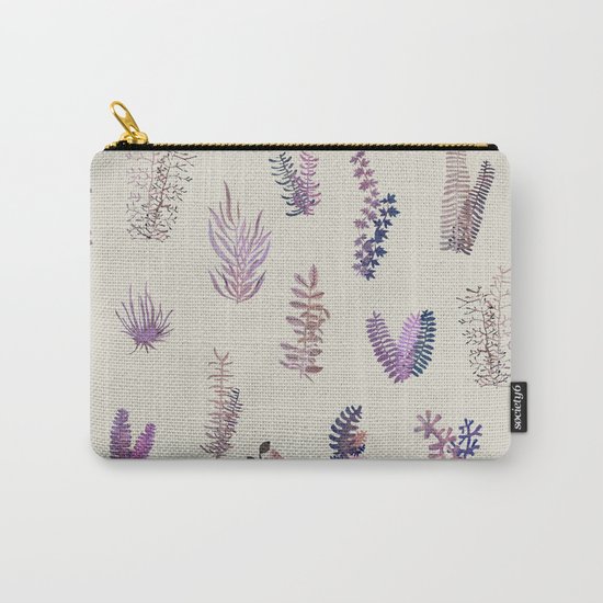 pink garden at day Carry-All Pouch