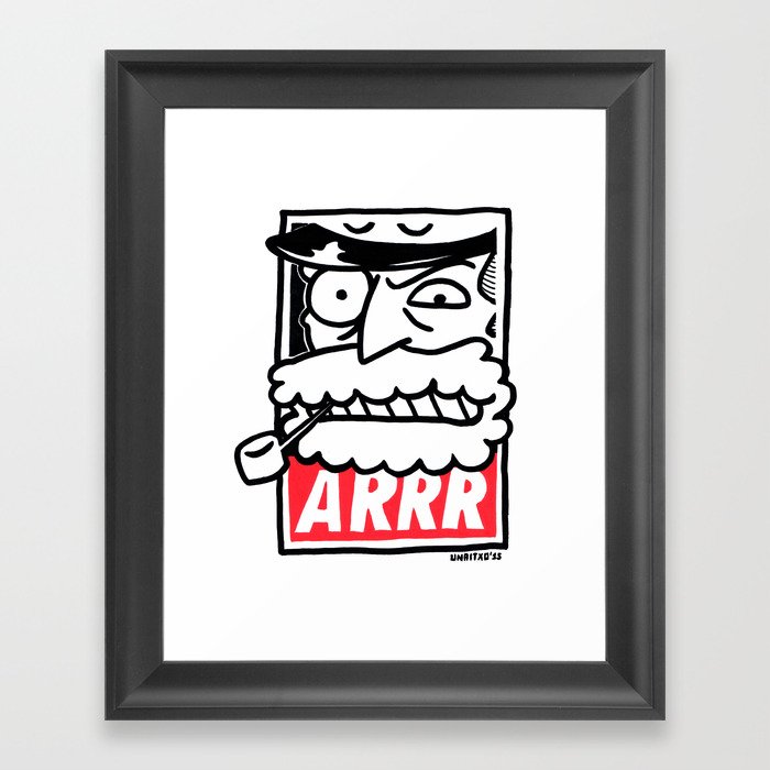 "ARRR" Framed Art Print