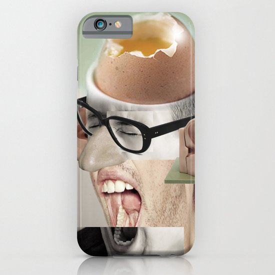 "a yawn is a silent shout" iPhone & iPod Case