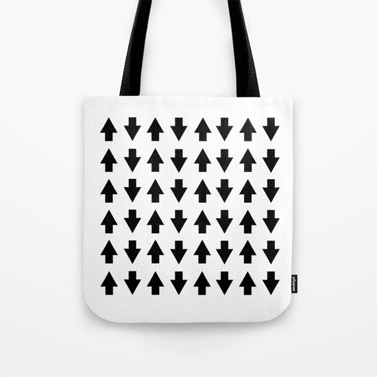 Arrows Black Tote Bag