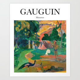 Gauguin - Matamoe Art Print