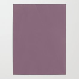 Plain  solid  purple Poster