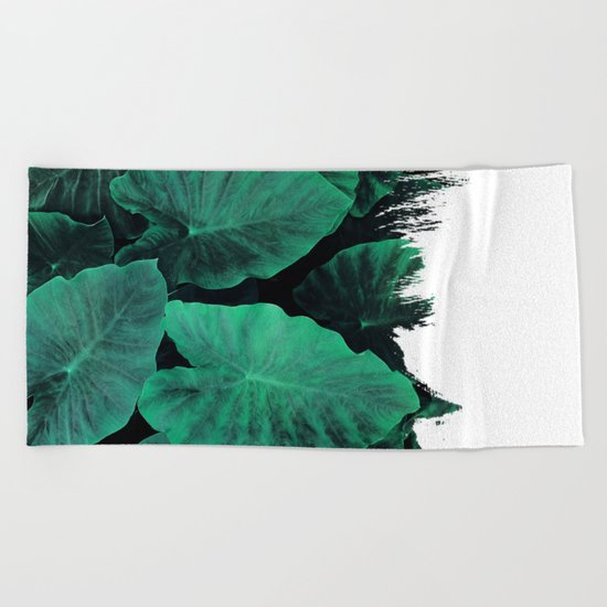 Painting on Jungle Beach Towel