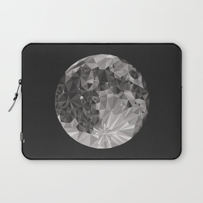 Abstract Full Moon Laptop Sleeve