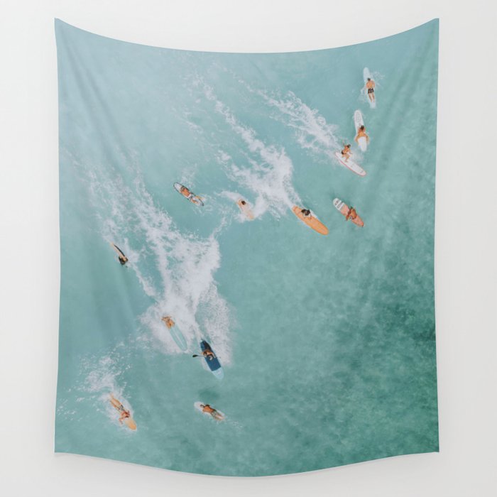 lets surf xviii Wall Tapestry