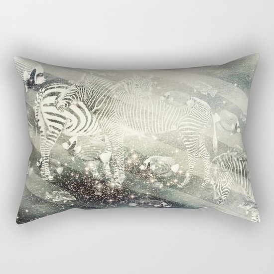 Zebra Way Rectangular Pillow