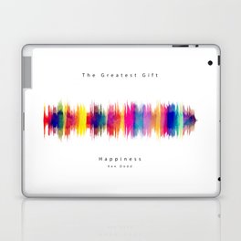 Happiness - The Greatest Gift Laptop Skin