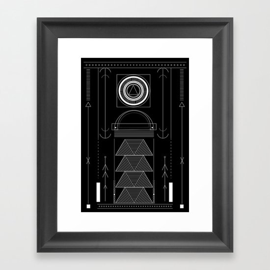 circuit Framed Art Print