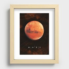 MARS Recessed Framed Print