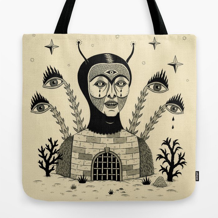 Preternatural Prison Tote Bag by Jon MacNair Society6