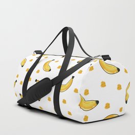 Cute Banana Fruit Lover Print Pattern Duffle Bag