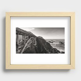 Bixby Bridge - California Recessed Framed Print