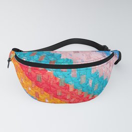 Chinese Lantern Bright Colours Repeat Pattern  Fanny Pack