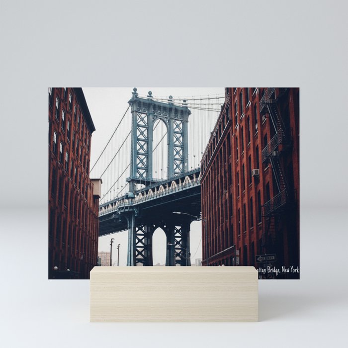 Manhattan Bridge Mini Art Print