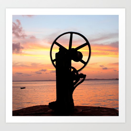 gear Art Print