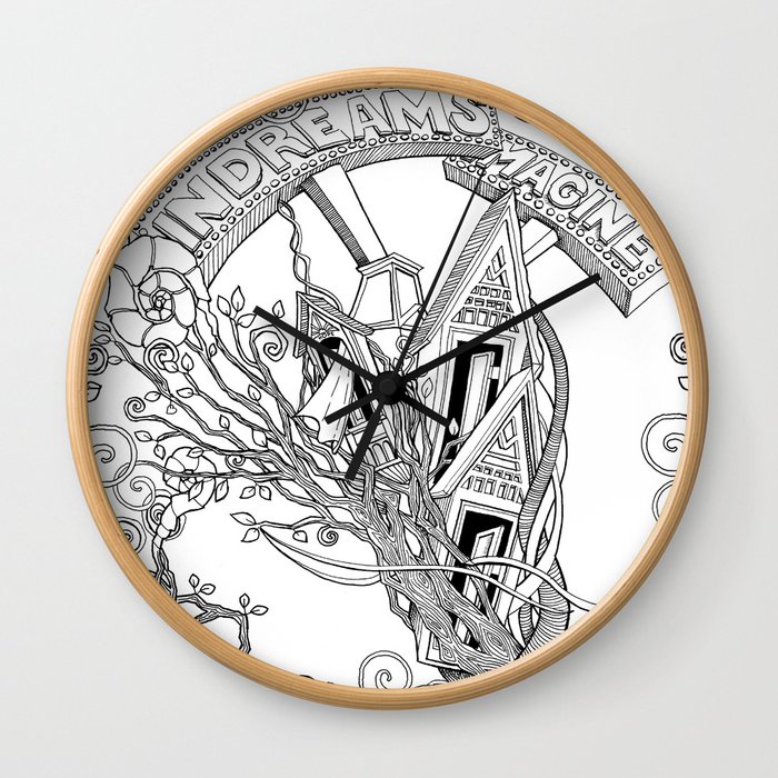 IN DREAMS (comforters, covers, curtains, t-shirts) Wall Clock