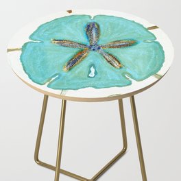 Sand Dollar Star Attraction Side Table