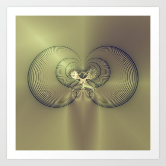 Metallic Feeling Art Print