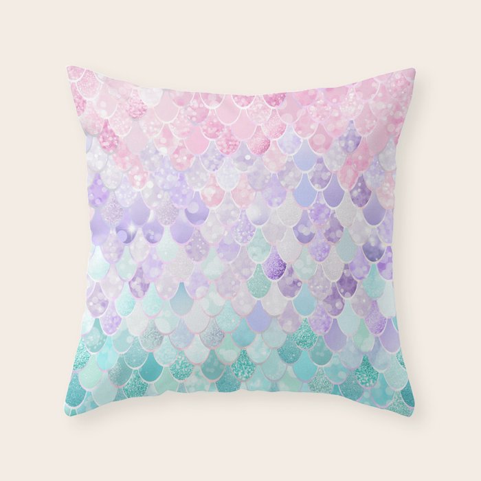 purple pattern cushion