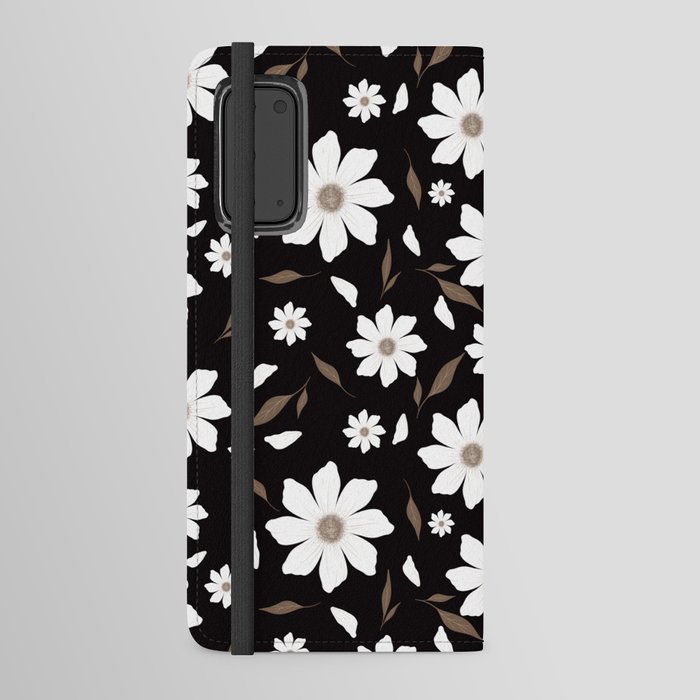 Flowers And leafs Android Wallet Case