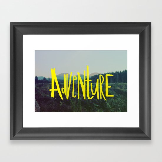 Adventure Framed Art Print