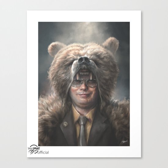 Dwight Schrute Canvas Print