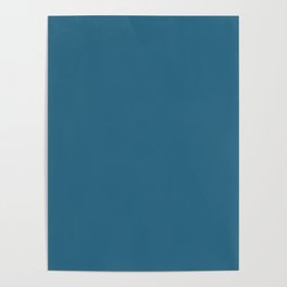 Oblivious Blue Poster