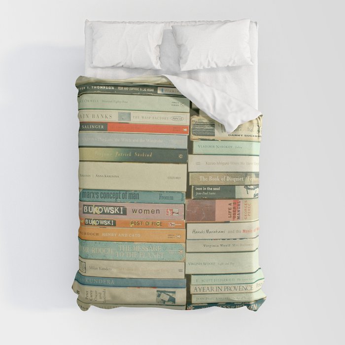 Bookworm Duvet Cover By Cassia Beck, Society6 Duvet Cover Washing