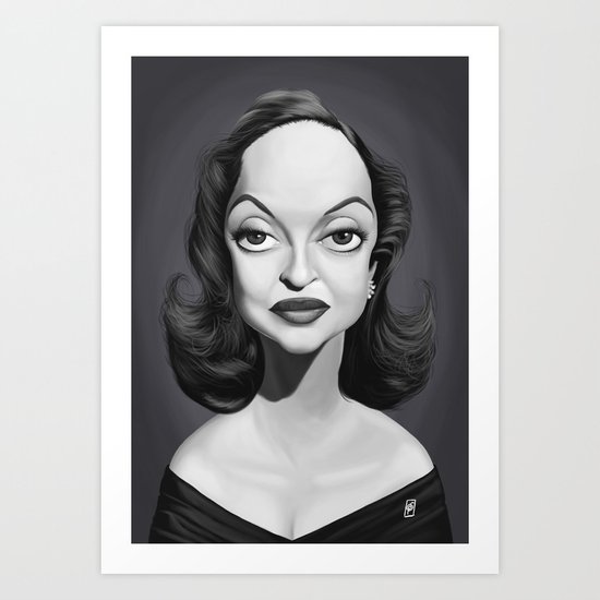 Bette Davis Art Print