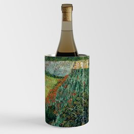 Field with Poppies by Vincent van Gogh Wine Chiller