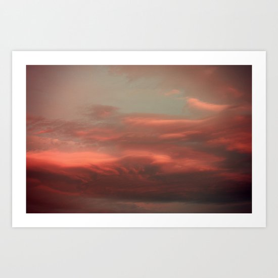 Clouds Art Print