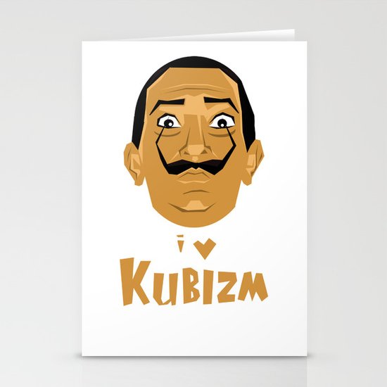 I Love Kubizm Stationery Cards
