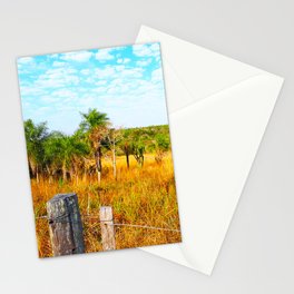 Palm trees Stationery Card
