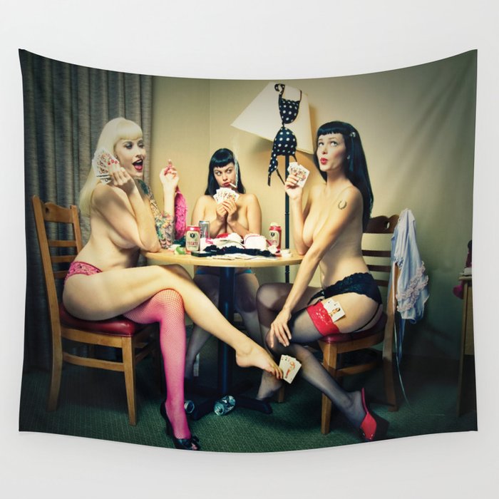 "Cheaters" Wall Tapestry