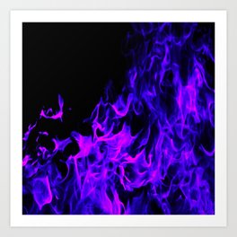Up In Flames Art Print