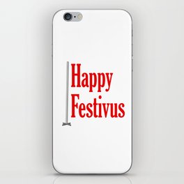 happy festivus iPhone Skin