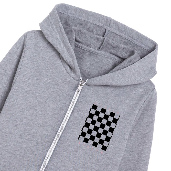 chessboard 2 Kids Zip Hoodie