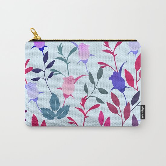 Flower Pattern III Carry-All Pouch