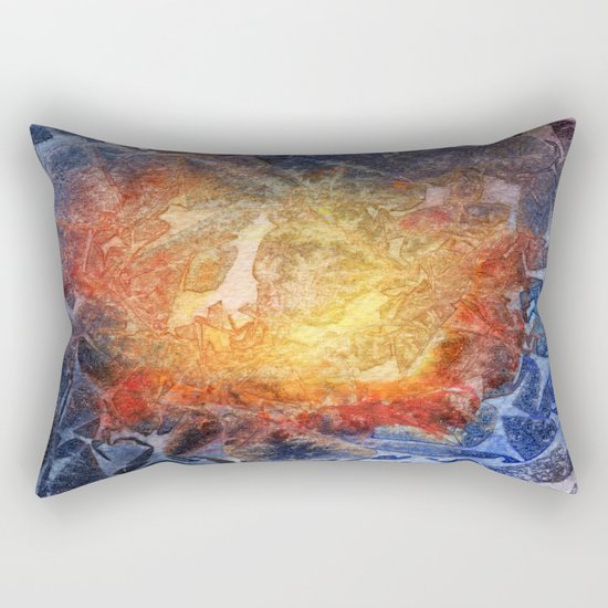Visages Rectangular Pillow