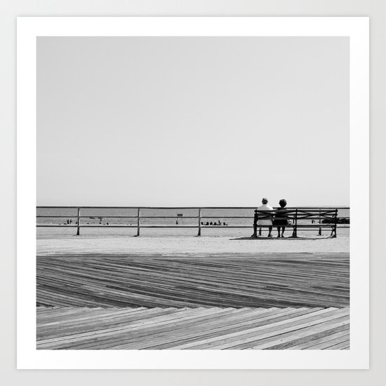 Brighton Beach Art Print