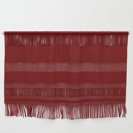 Solid Dark Red Wall Hanging